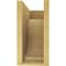 Ekena Millwork 6"W x 12"D x 12"H Classic Van Buren Rough Cedar Woodgrain TimberThane Corbel, Primed Tan CORUR06X12X12VANRCPR - alternate 5